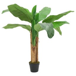 Gossi bananier artificial 9 frunze 120 cm verde