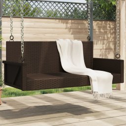Gossi banca de balansoar, maro, 119x56x48 cm, poliratan