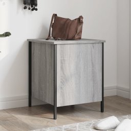 Gossi banca de depozitare, gri sonoma, 40x42,5x50 cm, lemn prelucrat
