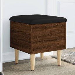 Gossi banca de depozitare, stejar maro, 42x42x46 cm, lemn prelucrat