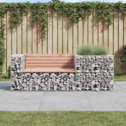 Gossi banca de gradina & cos gabion, lemn masiv douglas