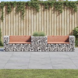 Gossi banca de gradina & cos gabion, lemn masiv douglas