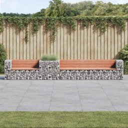 Gossi banca de gradina & cos gabion, lemn masiv douglas