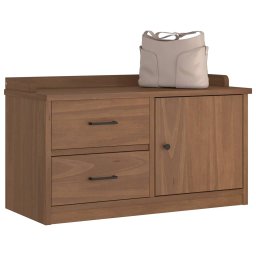 Gossi banca pentru hol „sandnes” 87x40x50 cm din lemn masiv de pin