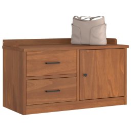 Gossi banca pentru hol „sandnes” 87x40x50 cm din lemn masiv de pin