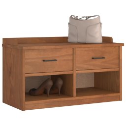 Gossi banca pentru hol „sandnes” 87x40x50 cm din lemn masiv de pin