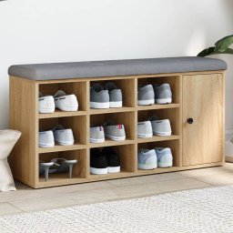 Gossi banca pentru pantofi stejar sonoma 102x32x50 cm lemn prelucrat