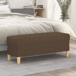 Gossi banca, maro, 100x35x41 cm, textil