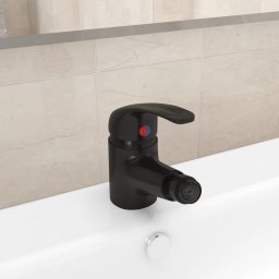 Gossi baterie mixer pentru bideu baie, negru, 13x12 cm