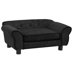 Gossi canapea pentru caini, negru, 72x45x30 cm, plus