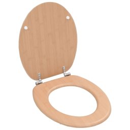 Gossi capac wc, mdf, model bambus
