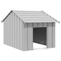 Gossi casa pentru caini cu acoperis 83x130x85 cm otel galvanizat