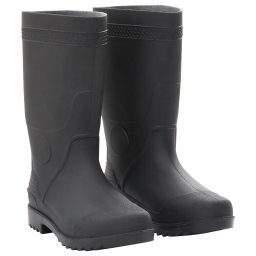 Gossi cizme de ploaie, marime 38, negru, pvc
