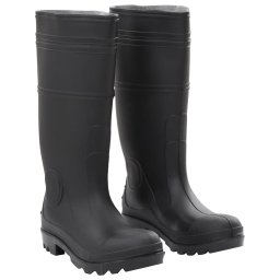 Gossi cizme de ploaie, negru, pvc, marime 38