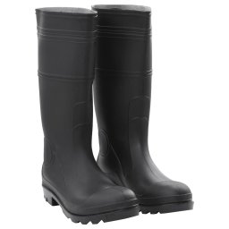 Gossi cizme de ploaie, negru, pvc, marime 44
