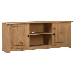 Gossi comoda tv, 120 x 40 x 50 cm, lemn masiv de pin, gama panama