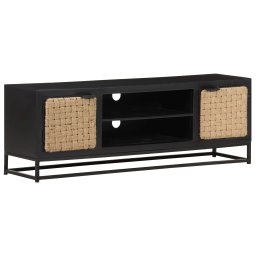 Gossi comoda tv, 120x30x40 cm, lemn masiv de mango
