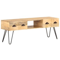Gossi comoda tv, 120x35x45 cm, lemn masiv de mango