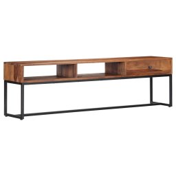 Gossi comoda tv, 160 x 30 x 45 cm, lemn masiv de sheesham