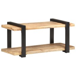 Gossi comoda tv, 90 x 40 x 40 cm, lemn de mango nefinisat