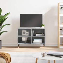 Gossi comoda tv, gri beton, 69,5x30x50 cm, lemn compozit