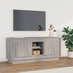 Gossi comoda tv, gri sonoma, 102x35x45 cm, lemn prelucrat