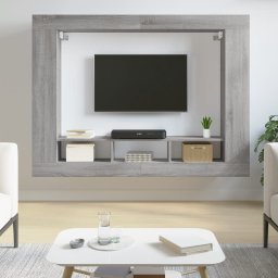 Gossi comoda tv, gri sonoma, 152x22x113 cm, lemn prelucrat