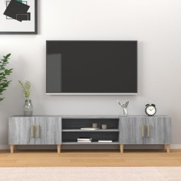 Gossi comoda tv, gri sonoma, 180x31,5x40 cm, lemn prelucrat