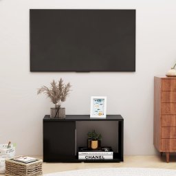 Gossi comoda tv, negru, 60x24x32 cm, pal