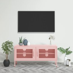 Gossi comoda tv, roz, 105x35x50 cm, otel