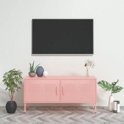 Gossi comoda tv, roz, 105x35x50 cm, otel