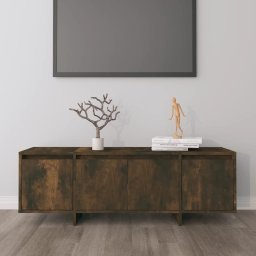 Gossi comoda tv, stejar afumat, 120x30x40,5 cm, pal