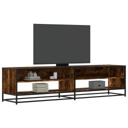 Gossi comoda tv, stejar fumuriu, 180,5x40x46 cm, lemn prelucrat