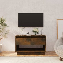 Gossi comoda tv, stejar fumuriu, 70x41x44 cm, pal