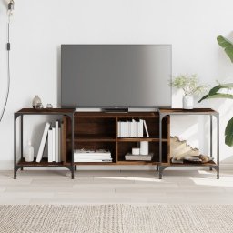 Gossi comoda tv, stejar maro, 153x37x50 cm, lemn compozit
