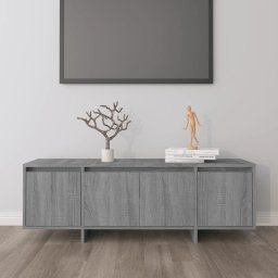Gossi comoda tv, stejar sonoma gri, 120x30x40,5 cm, pal