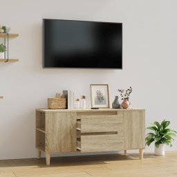 Gossi comoda tv, stejar sonoma, 102x44,5x50 cm, lemn prelucrat