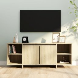 Gossi comoda tv, stejar sonoma, 130x35x50 cm, pal