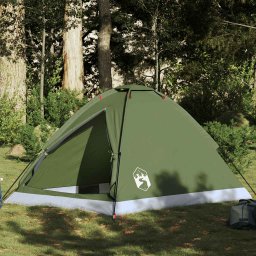 Gossi cort camping cupola 2 persoane verde masliniu impermeabil