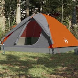 Gossi cort de camping cupola 6 persoane, portocaliu, impermeabil