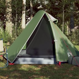 Gossi cort de camping cupola pentru 2 persoane, verde, impermeabil