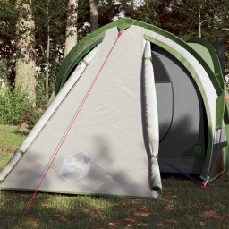 Gossi cort de camping cupola pentru 2 persoane, verde, impermeabil