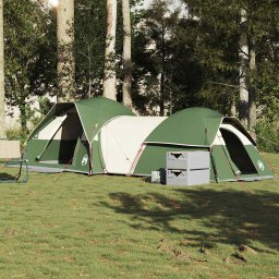 Gossi cort de camping pentru 5 persoane, verde, impermeabil