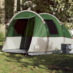 Gossi cort de camping tunel pentru 4 persoane, verde, impermeabil
