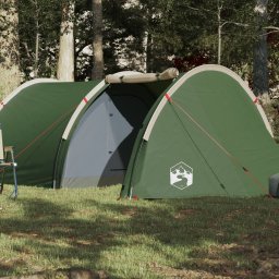 Gossi cort de camping tunel pentru 4 persoane, verde, impermeabil