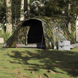 Gossi cort de familie cupola pentru 6 persoane, camuflaj, impermeabil