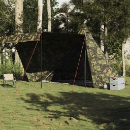 Gossi cort de familie tipi pentru 6 persoane, camuflaj, impermeabil