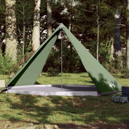 Gossi cort de familie tipi pentru 8 persoane, verde, impermeabil