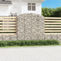 Gossi cos gabion arcuit 200x30x200/220 cm fier galvanizat