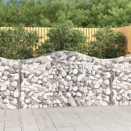 Gossi cos gabion arcuit 200x50x100/120 cm fier galvanizat